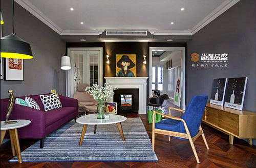 現(xiàn)代簡(jiǎn)約與個(gè)性混搭的完美融合 —— 保利中央公園125平三居室實(shí)景案例賞析